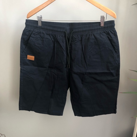 Other - Men's Navy Casual Drawstring Shorts